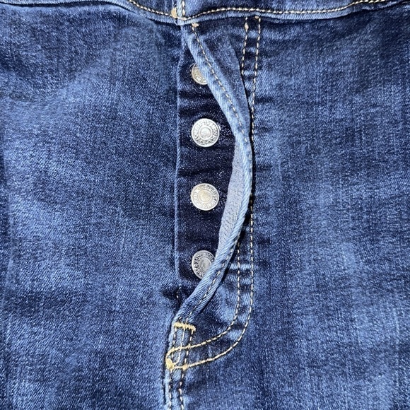 Levi’s Wedgie Skinny Jeans Hit The Brakes Medium Wash - Picture 10 of 14